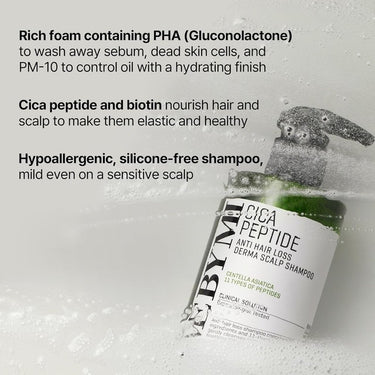 SOME BY MI Cica Peptide Derma Scalp Shampoo, 9.63 fl oz (285 mL)