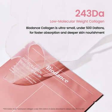 BIODANCE Bio-Collagen Real Deep Mask For Pore Minimizing & Firming Care, 1.19 oz (34 g) Each (Pack Of 4)