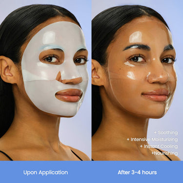 BIODANCE Hydro Cera-Nol Real Deep Mask For Dryness Relief & Redness Soothing, 1.19 oz (34 g) Each (Pack Of 4)