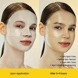 BIODANCE Radiant Vita Niacinamide Real Deep Mask For Brightening Dull Skin & Dark Spot Care, 1.19 oz (34 g) Each (Pack Of 4)