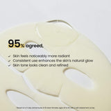 BIODANCE Radiant Vita Niacinamide Real Deep Mask For Brightening Dull Skin & Dark Spot Care, 1.19 oz (34 g) Each (Pack Of 4)
