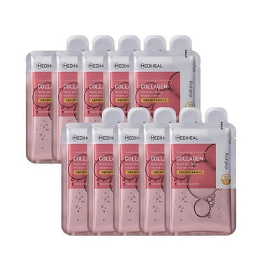 MEDIHEAL Collagen Nude Gel Mask (Pack Of 10)
