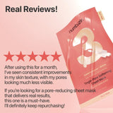 NUMBUZIN No. 3 Tingle-Pore Softening Sheet Mask (Pack Of 10)