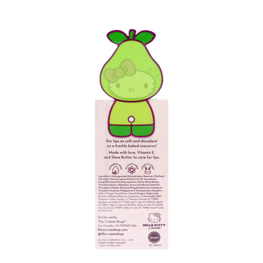 The Crème Shop Hello Kitty Vitamin E & Shea Butter Macaron Lip Balm – Juicy Pear